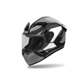 Airoh Connor Dunk Nero/Grigio/Bianco Lucido CND17, casco integrale visto di tre quarti dal lato sinistro