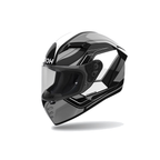 Airoh Connor Dunk Nero/Grigio/Bianco Lucido CND17, casco integrale visto di tre quarti dal lato sinistro