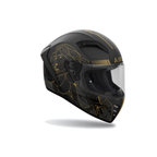 Airoh Connor Titan Nero/Oro Opaco CNTIT35 casco integrale, vista di tre quarti destra