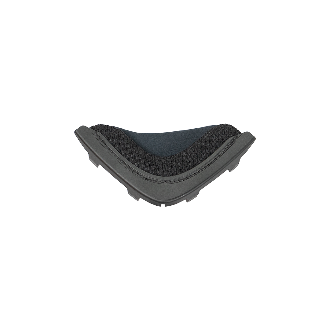 Paravento Mentoniera (Stop Wind) originale Airoh COWINST, colore nero, per casco Connor, foto ufficiale del ricambio