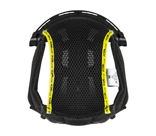 Cuffia interna originale Airoh GP8C nera per casco GP 800 e GP 800 FIM, foto ufficiale del ricambio