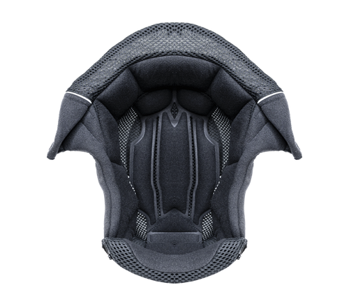 Cuffia interna originale Airoh HEYC nera per casco Helyos, foto ufficiale del ricambio