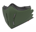Mentoniera Verde Militare Opaco originale Airoh J1170M per casco J 110, foto ufficiale del ricambio