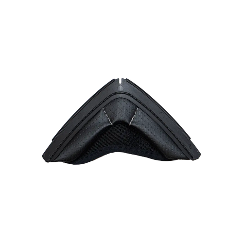 Paravento Mentoniera (Stop Wind) originale Airoh J11WINST, colore nero, per casco J 110, foto ufficiale del ricambio