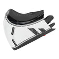 Mentoniera Raster Bianco Lucido originale Airoh J1R39M per casco J 110, foto ufficiale del ricambio