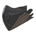 Mentoniera Slim Bronzo Opaco originale Airoh J1S29M per casco J 110, foto ufficiale del ricambio