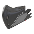 Mentoniera Slim Rosso Opaco originale Airoh J1S55M per casco J 110, foto ufficiale Airoh del ricambio
