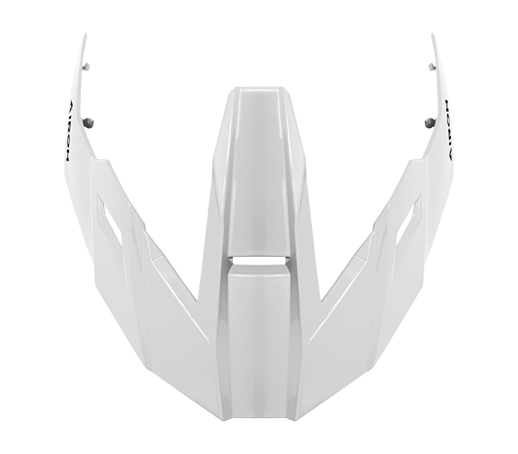 Frontino Bianco Lucido originale Airoh KO14F per casco Kombakt, foto ufficiale del ricambio