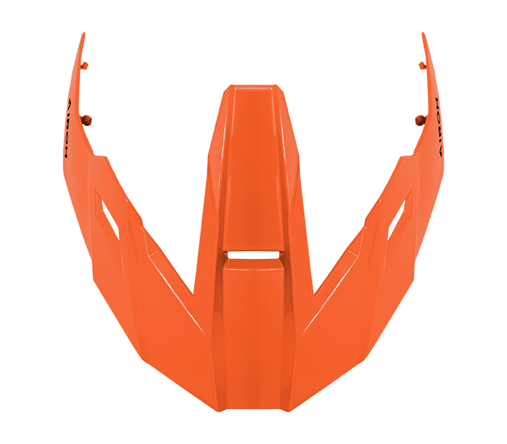Frontino Arancione Lucido originale Airoh KO32F per casco Kombakt, foto ufficiale del ricambio
