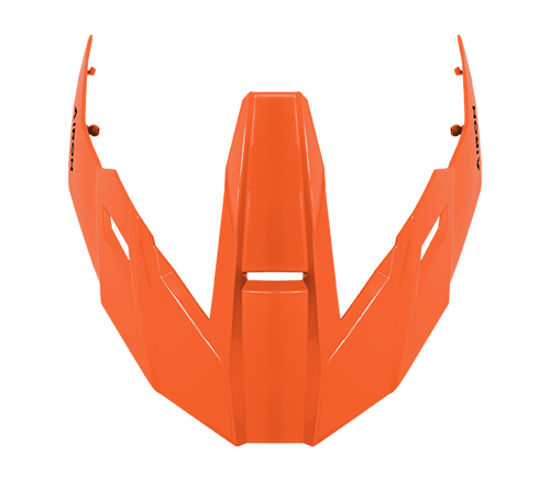 Frontino Arancione Lucido originale Airoh KO32F per casco Kombakt, foto ufficiale del ricambio