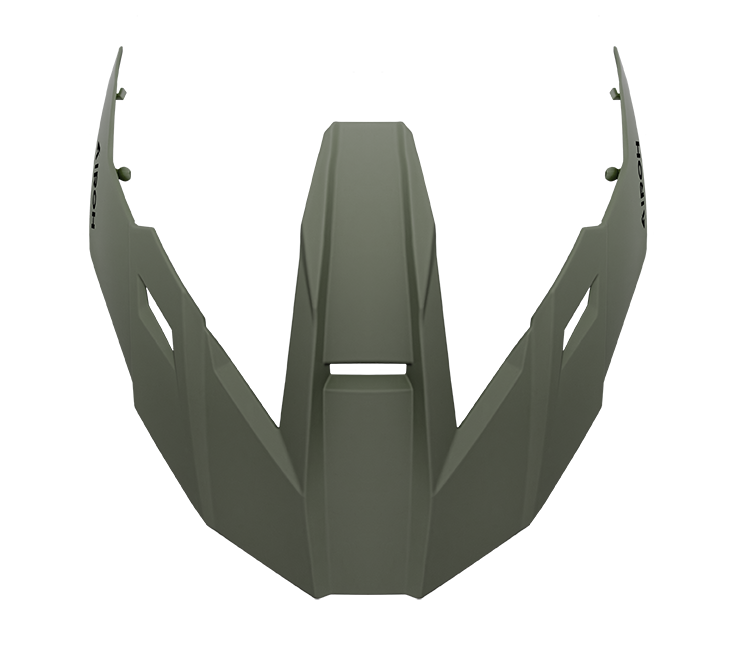 Frontino Verde Militare Opaco originale Airoh KO70F per casco Kombakt, foto ufficiale del ricambio