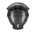 Cuffia interna originale Airoh KOC nera per casco Kombakt, foto ufficiale del ricambio
