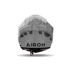Airoh Matryx Scope Grigio Chiaro/Nero Lucido MXS38, casco integrale, visto da dietro