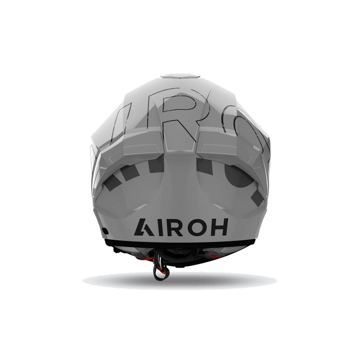 Airoh Matryx Scope Grigio Chiaro/Nero Lucido MXS38, casco integrale, visto da dietro