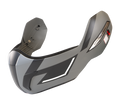 Mentoniera Genius Grigio Opaco originale Airoh MTH2G35M per casco Mathisse II, foto ufficiale del ricambio
