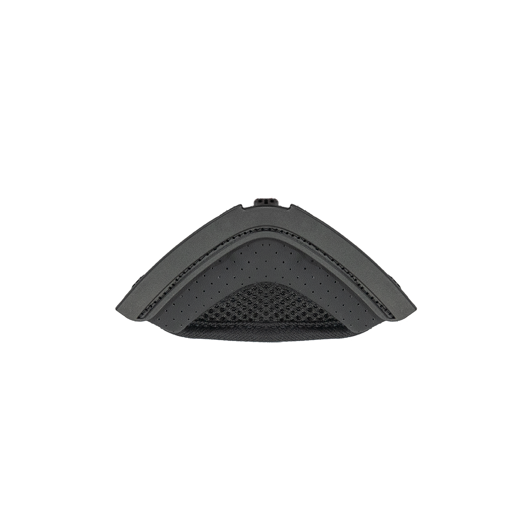 Paravento Mentoniera Estivo (Stop Wind) originale Airoh MXWINST, colore nero, per casco Matryx, foto ufficiale del ricambio