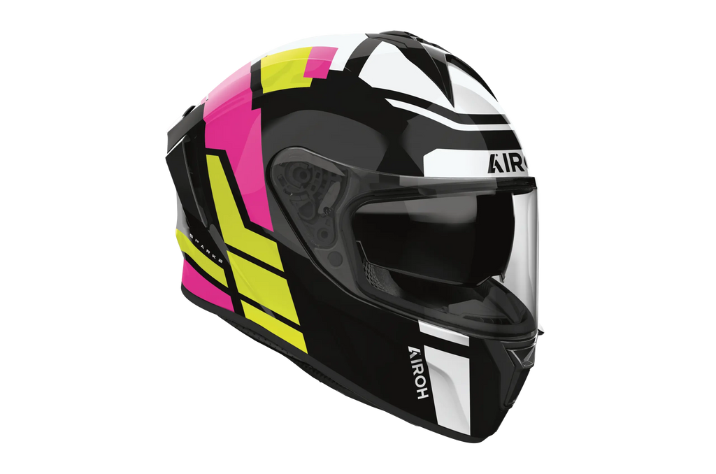 Airoh Spark 2 Lively nero fucsia codice SP2L33, lato destro