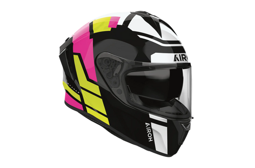 Airoh Spark 2 Lively nero fucsia codice SP2L33, lato destro