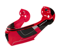 Mentoniera Groove Rosso Lucido originale Airoh SPECG55M per casco Specktre, foto ufficiale del ricambio