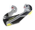 Mentoniera Leaf Giallo Opaco originale Airoh SPECL31M per casco Specktre, foto ufficiale del ricambio