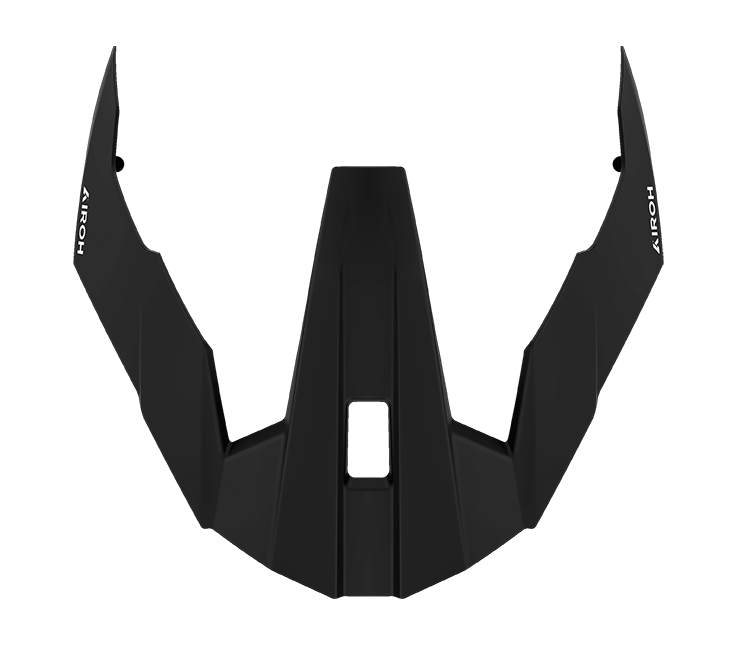 Frontino Nero Opaco originale Airoh TRR211F per casco TRR II, foto ufficiale del ricambio