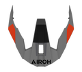 Frontino Jupiter Arancione Opaco originale Airoh TRR2J32F per casco TRR II, foto ufficiale del ricambio
