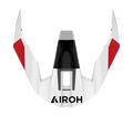 Frontino Jupiter Rosso Lucido originale Airoh TRR2J55F per casco TRR II, foto ufficiale del ricambio