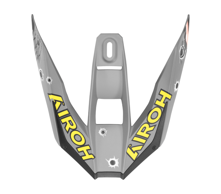 Frontino Adventure Opaco originale Airoh TW3AD35F per casco Twist 3, foto ufficiale del ricambio
