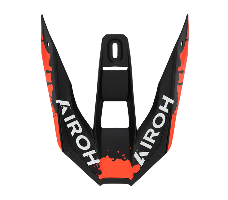 Frontino Dirt Opaco originale Airoh TW3D35F per casco Twist 3, foto ufficiale del ricambio