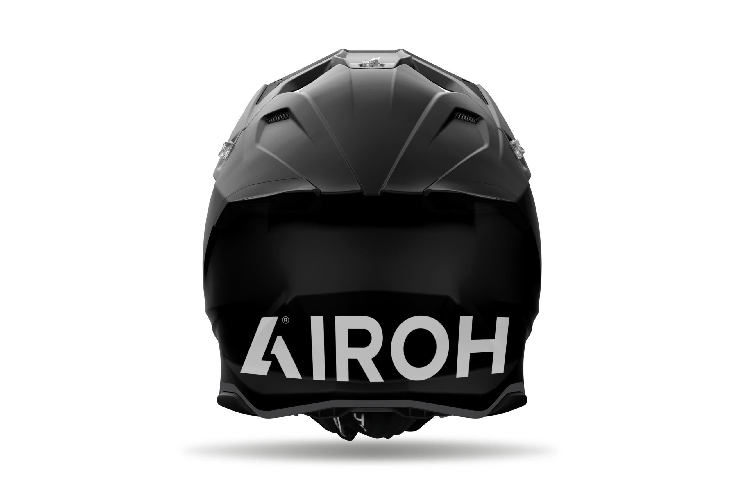 Airoh Twist 3 Color nero opaco codice TW311, lato destro con frontino e prese d'aria
