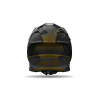 Airoh Twist 3 Titan Nero/Oro Opaco TW3TIT35, casco cross, visto da dietro