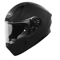 Casco integrale Airoh Valor VA11 nero opaco con visiera trasparente, tre quarti anteriore sinistro