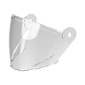 Visiera trasparente originale Airoh 5832V per casco jet Helyos, ricambio nuovo