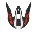 Frontino Conquer Arancione Opaco originale Airoh WRAC32F per casco Wraaap, foto ufficiale del ricambio