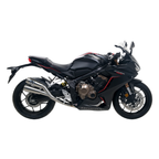 Honda CBR 650 R 2019-2023 con silenziatore Arrow Pro-Race predisposto al dB-Killer 11012DB