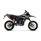 Arrow 52002PD Collettore Racing Titanio – Aprilia RX/SX 125 2021-2024 - Moon Bike - Vista 2