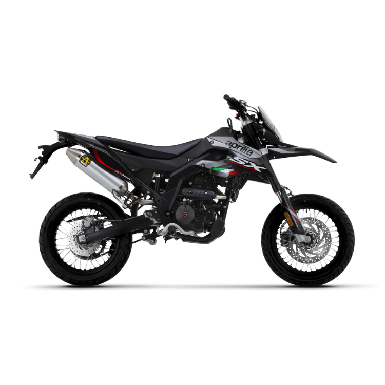 Arrow 52002PD Collettore Racing Titanio – Aprilia RX/SX 125 2021-2024 - Moon Bike - Vista 3