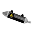 Arrow 52510AON Terminale Thunder Alluminio Dark Fondello Acciaio – Aprilia RX/SX 125 2021-2024 - Moon Bike - Vista 1