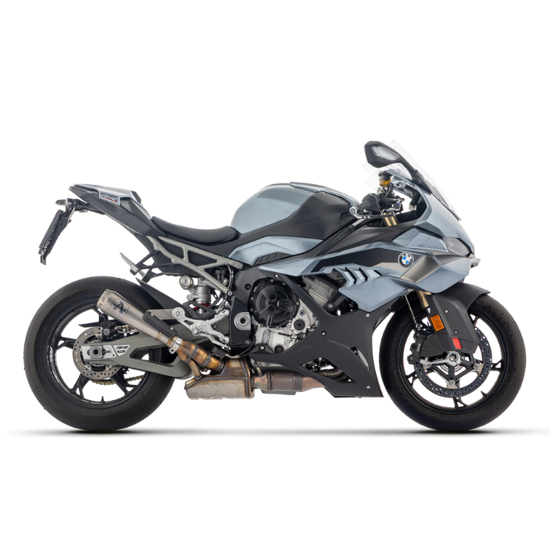 BMW S 1000 RR 2025-2026 con impianto Arrow, foto di gamma del costruttore