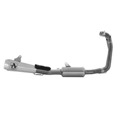 Kit completo Arrow 71215CPR Competition EVO full titanio con silenziatore Pro-Race e collettori