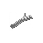 Arrow 71635MI raccordo centrale in acciaio inox color argento per BMW R nineT 2014-2019, con attacco alla pedana