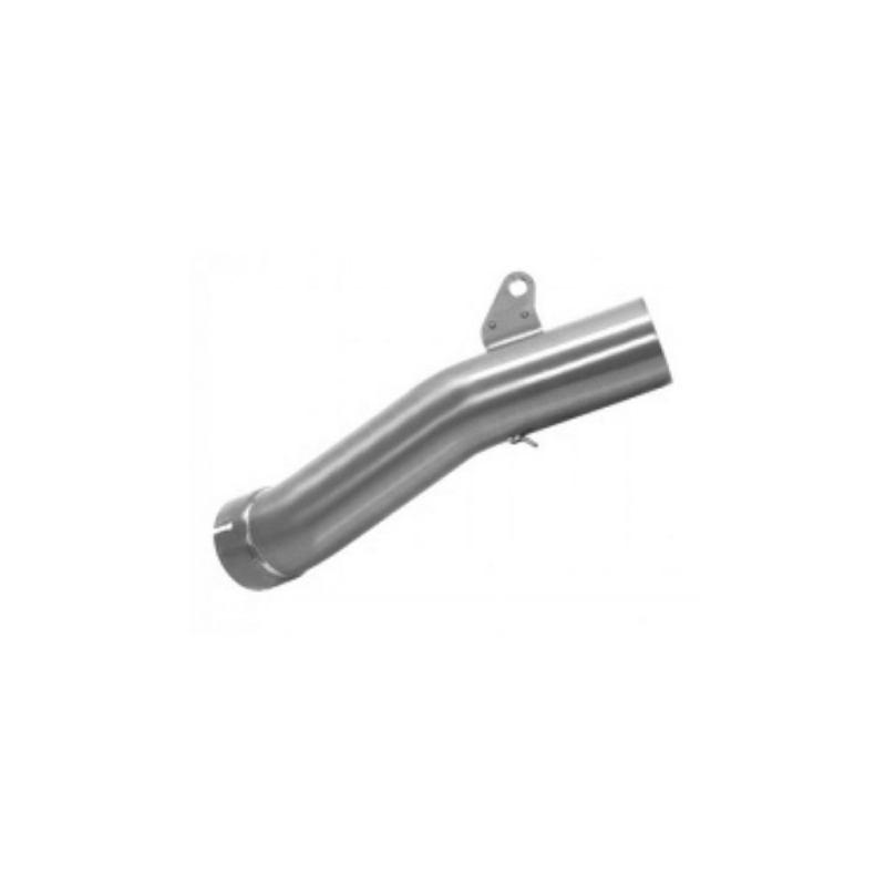 Arrow 71635MI raccordo centrale in acciaio inox color argento per BMW R nineT 2014-2019, con attacco alla pedana