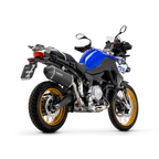 BMW F 850 GS con impianto Arrow, vista di tre quarti posteriore