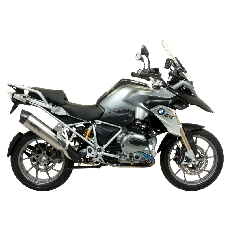 BMW R 1200 GS 2013-2016 con terminale Arrow Maxi Race-Tech, foto di gamma del costruttore