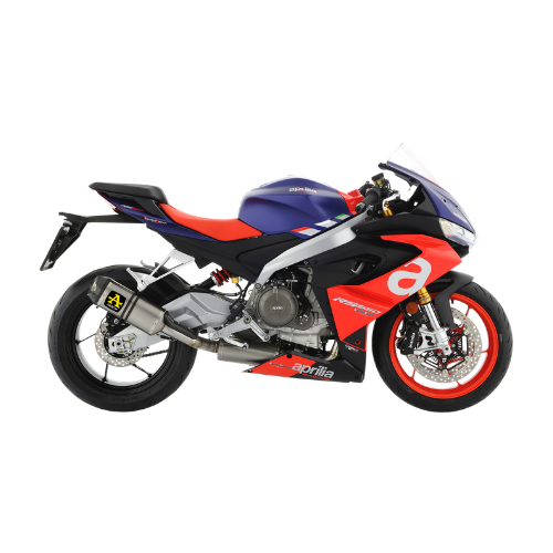 Aprilia RS 660 con l'impianto Arrow Indy Race su cui si monta il terminale 71929AKN