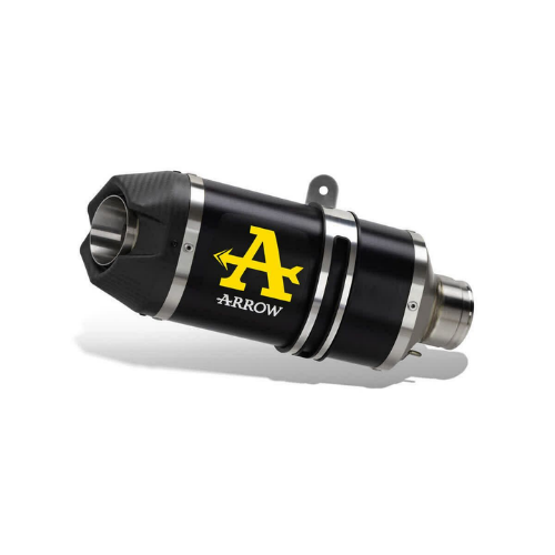 Terminale Arrow 71929AKN Indy Race in alluminio Dark con fondello in carbonio per Aprilia RS 660 e Tuono 660