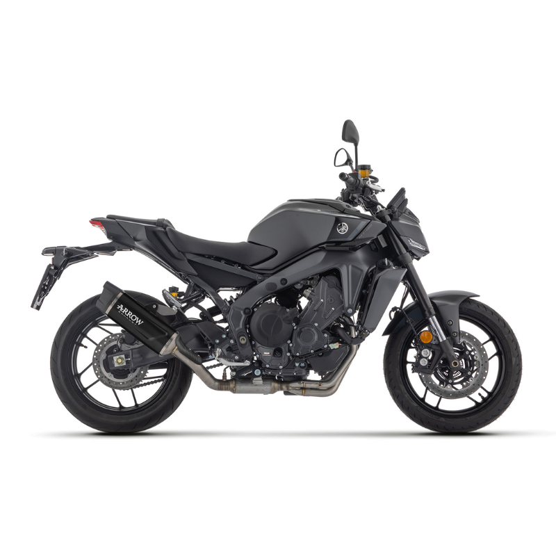 Yamaha MT-09 con terminale Arrow Indy Race EVO Dark montato, foto 1