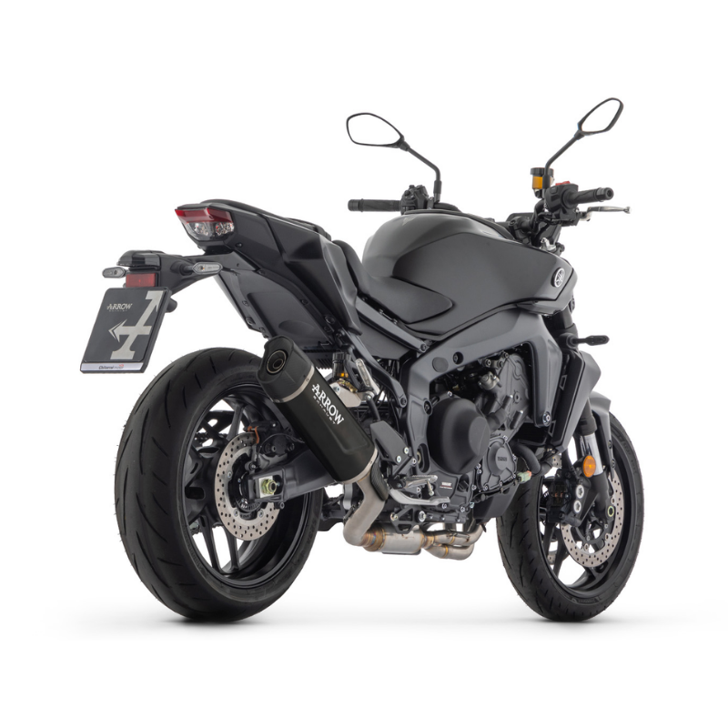 Yamaha MT-09 con terminale Arrow Indy Race EVO Dark montato, foto 2