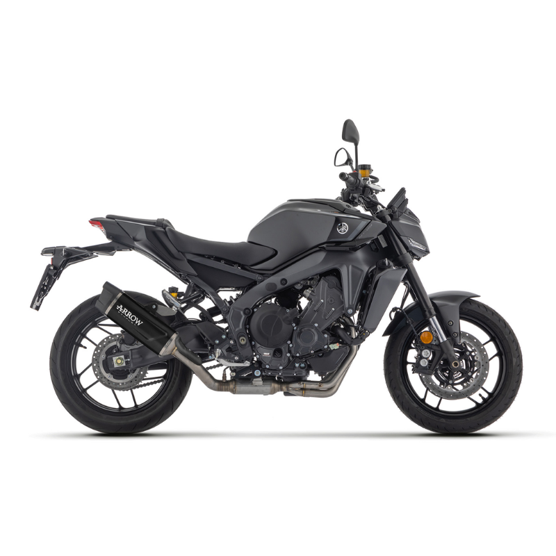 Yamaha MT-09 con terminale Arrow Indy Race EVO Dark montato, foto 3