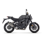 Terminale Arrow 71988PKT montato su Yamaha MT-09, seconda vista